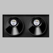 Black Foster Asymmetric Trimless 2 - MyConcept Hong Kong