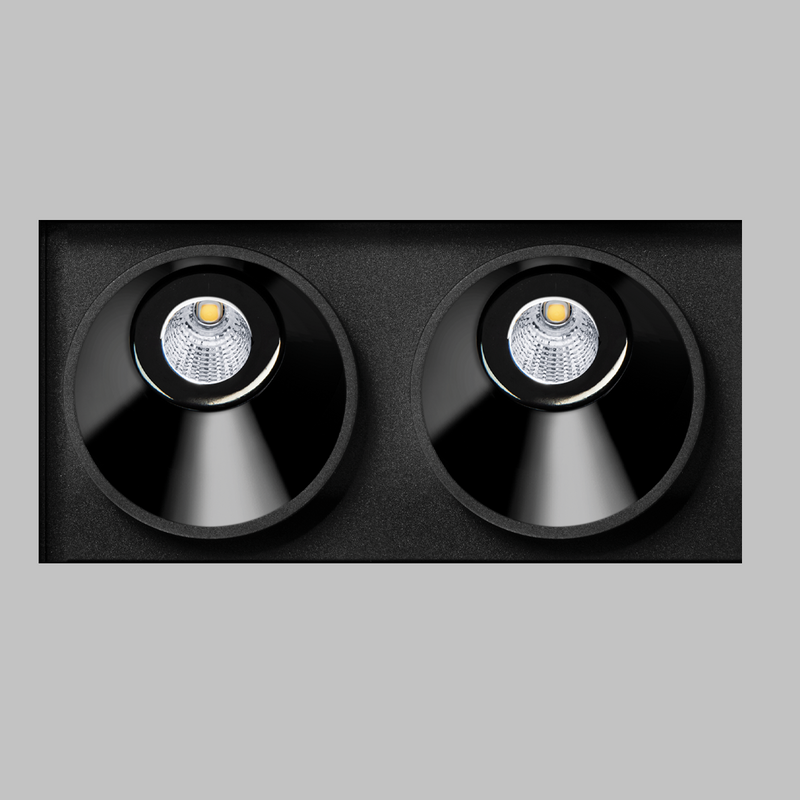 Black Foster Asymmetric Trimless 2 - MyConcept Hong Kong