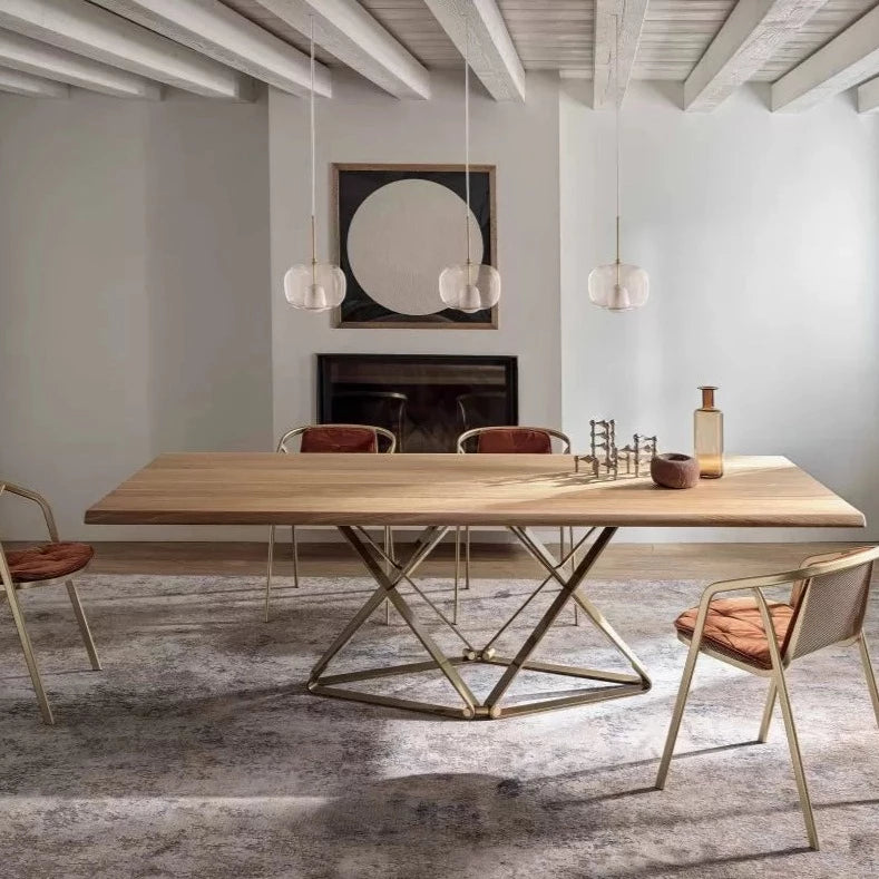 Delta Rectangular Wood Table - MyConcept Hong Kong