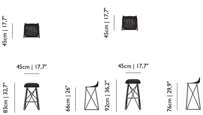 CARBON BAR STOOL - MyConcept Hong Kong