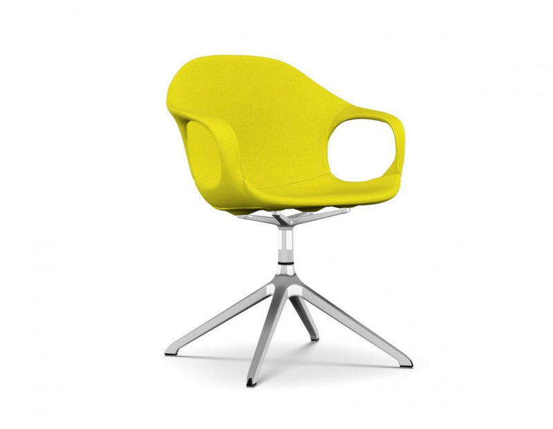 ELEPHANT Swivel Trestle Chair - Fabric Upholstered Seat - MyConcept Hong Kong