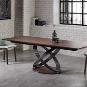 Fusion Extandible Rectangular Wood Table - MyConcept Hong Kong