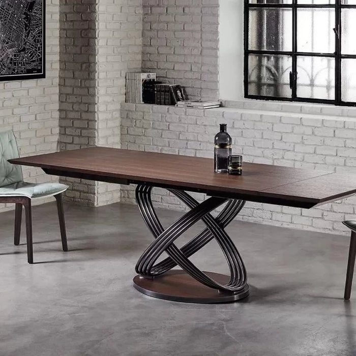 Fusion Extandible Rectangular Wood Table