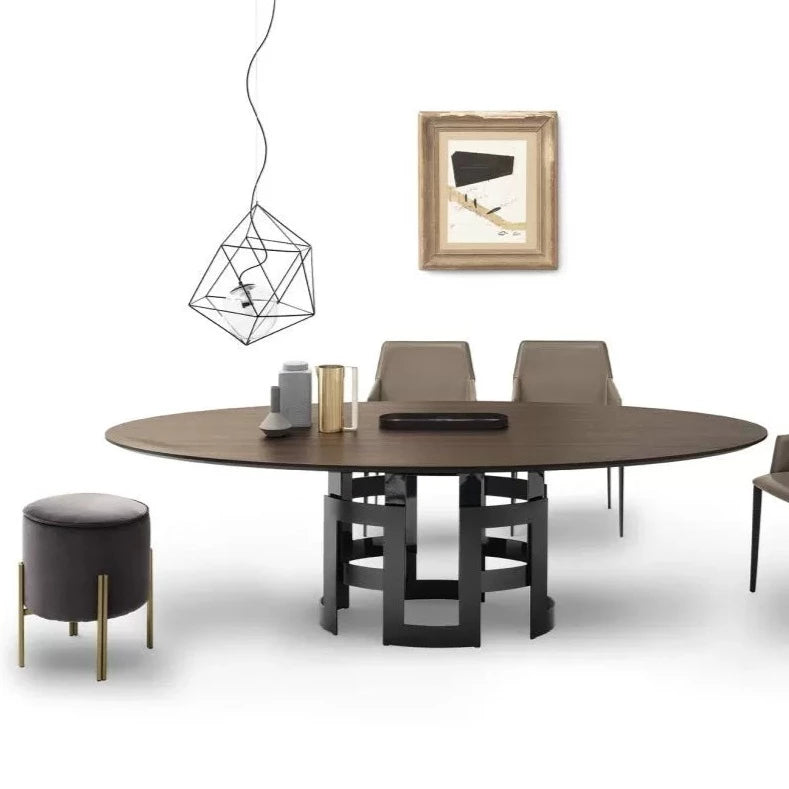 Imperial Elliptical Wood Table - MyConcept Hong Kong