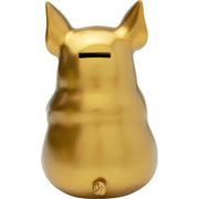 Money Box Pig Sitting Gold - MyConcept Hong Kong