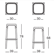 Magis Steelwood Stool - MyConcept Hong Kong