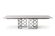 Majesty Extendable Rectangular Crystal Table - MyConcept Hong Kong