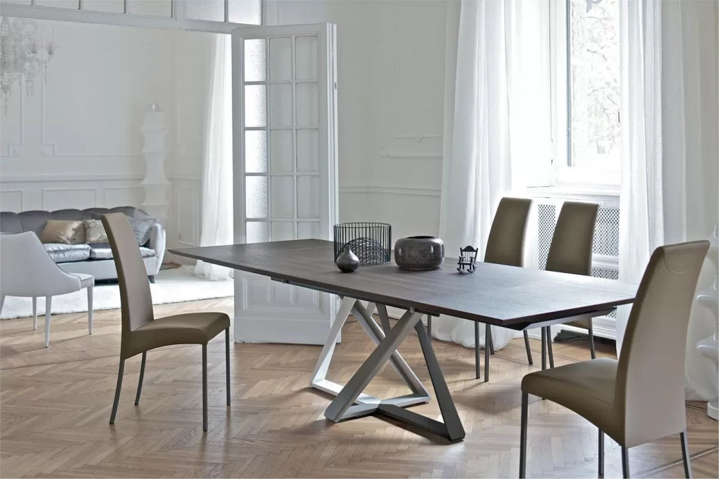 Millennium Extendable Rectangular Wood Table