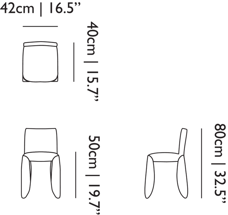 Monster Chair, Diamond No Arms - MyConcept Hong Kong