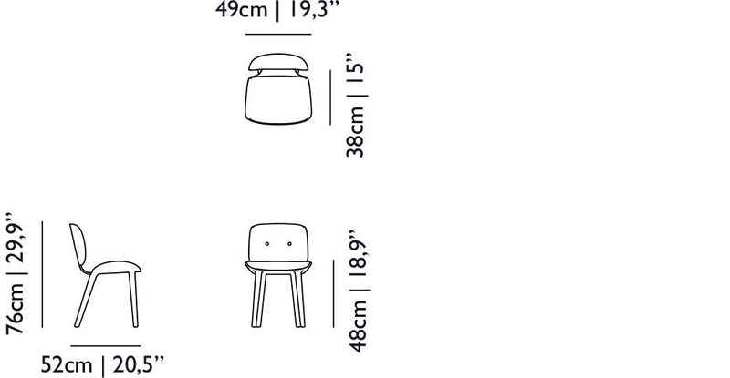 NUT DINING CHAIR - MyConcept Hong Kong