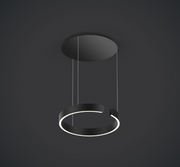 Oocchio Mito Sospeso 40 Fix Matt Black Canopy Matt Black Ring