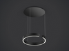 Oocchio Mito Sospeso 40 Fix Matt Black Canopy Matt Black Ring