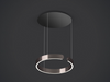 Oocchio Mito Sospeso 40 Fix Matt Black Canopy Phantom Ring