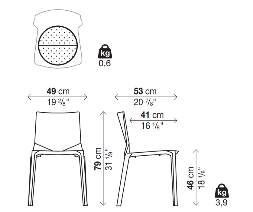 Plana Stackable Chair - MyConcept Hong Kong