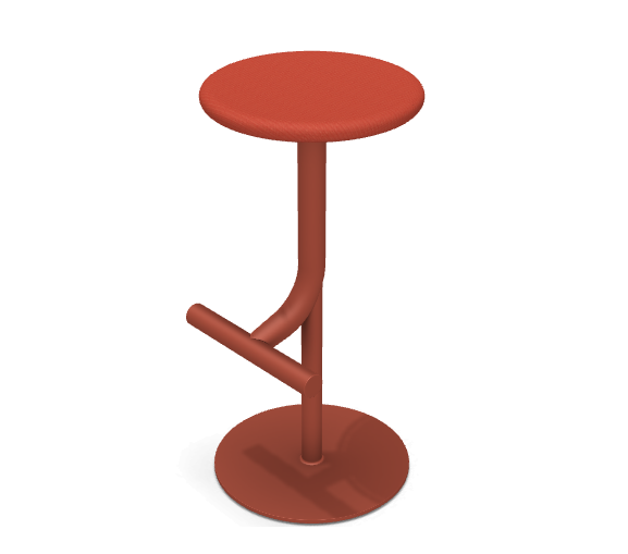 Tibu Swivel bar stool - MyConcept Hong Kong