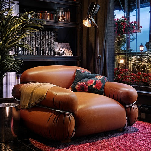 Sesann Armchair Wood Feet - MyConcept Hong Kong