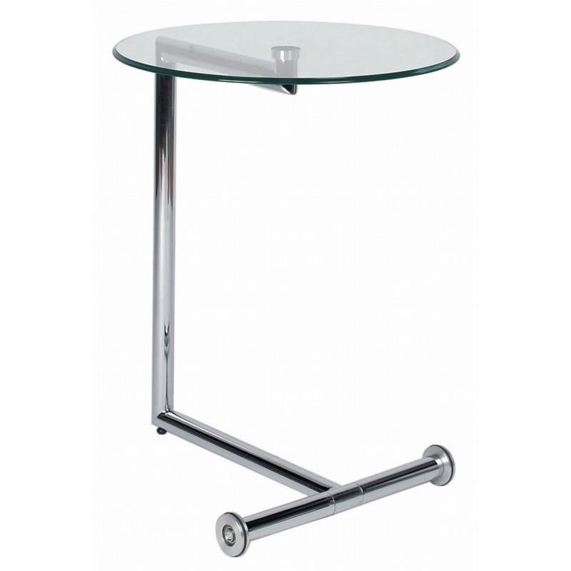 Side Table Easy Living Clear - Diameter 46cm - MyConcept Hong Kong
