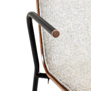 SM 802 Dining Armchair (Upholstered Shell) - MyConcept Hong Kong