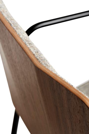 SM 802 Dining Armchair (Upholstered Shell) - MyConcept Hong Kong