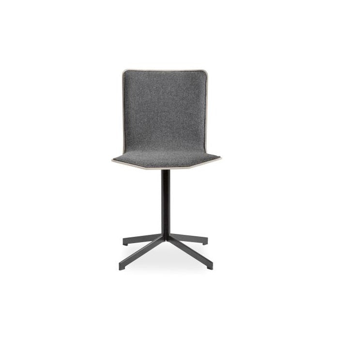 SM 803 Dining Chair Black Steel Base (Upholstered Shell) - MyConcept Hong Kong