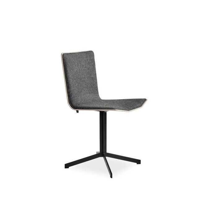 SM 803 Dining Chair Black Steel Base (Upholstered Shell)