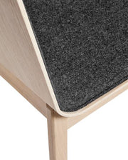 SM 807 Dining Chair Wooden Legs (Upholstered Shell) - MyConcept Hong Kong
