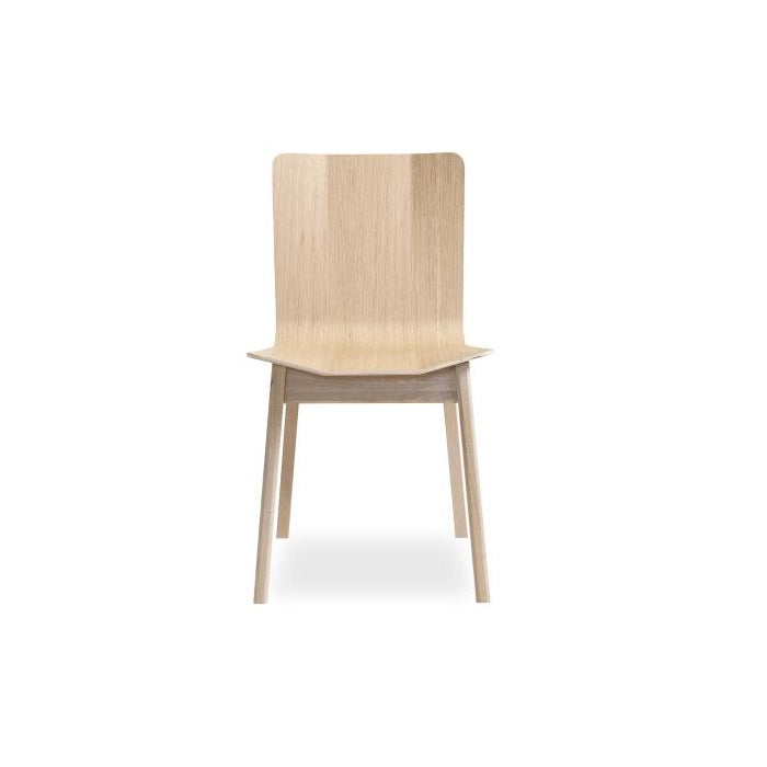 SM 807 Dining Chair Wooden Legs (Veneered Shell)
