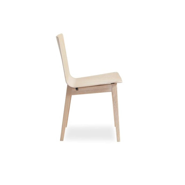 SM 807 Dining Chair Wooden Legs (Veneered Shell) - MyConcept Hong Kong