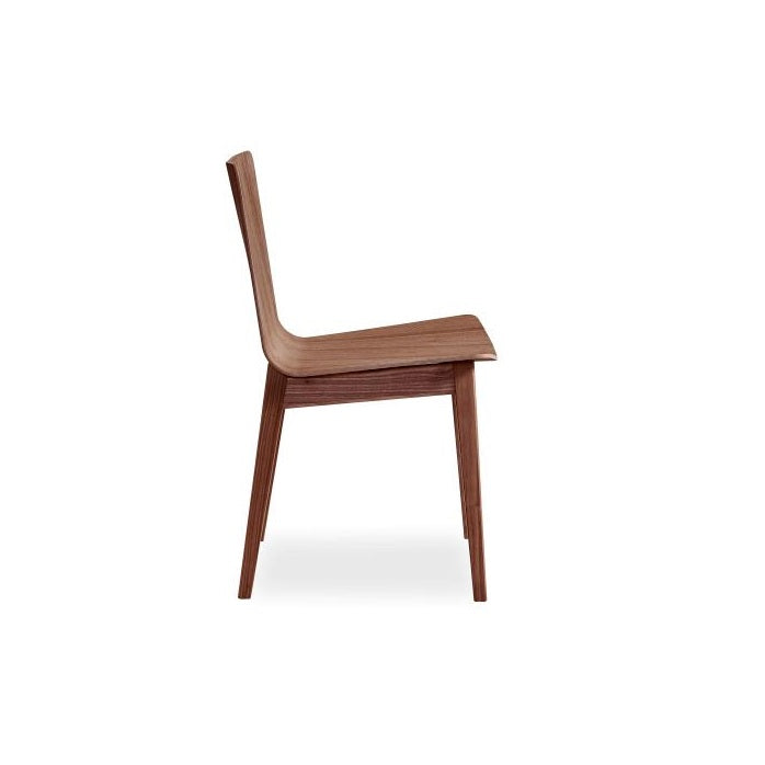 SM 807 Dining Chair Wooden Legs (Veneered Shell) - MyConcept Hong Kong