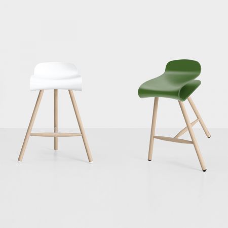 BCN Wood Base Stool - MyConcept Hong Kong