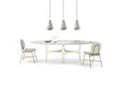 Universe Elliptical Marble Table - MyConcept Hong Kong