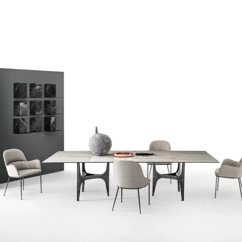 Universe Fixed Rectangular Marble Table - MyConcept Hong Kong