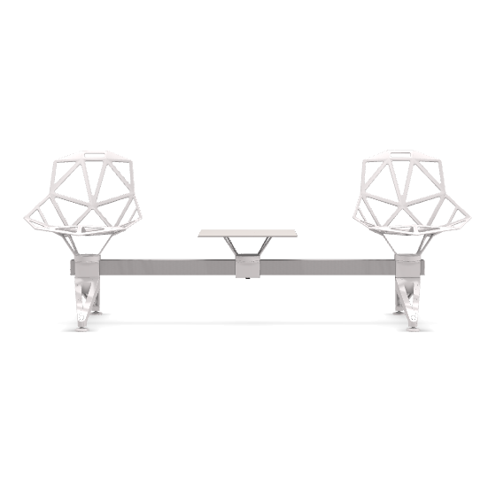 Chair_One Public Seating System 2 3 seater bar - MyConcept Hong Kong